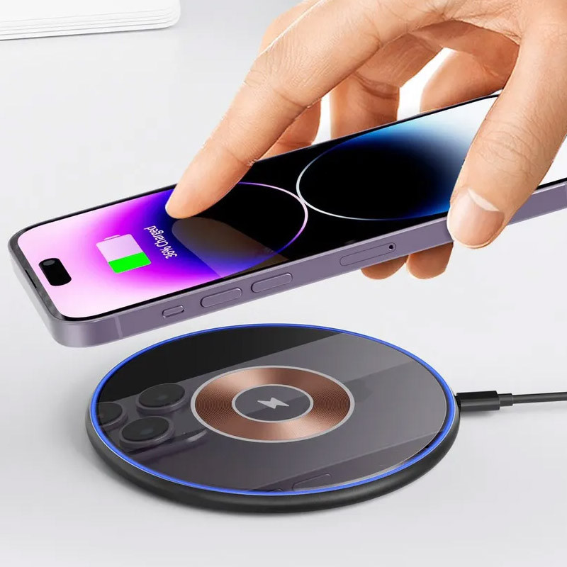 БЗП WIWU Wi-W013 15W wireless charger на малюнкі №2