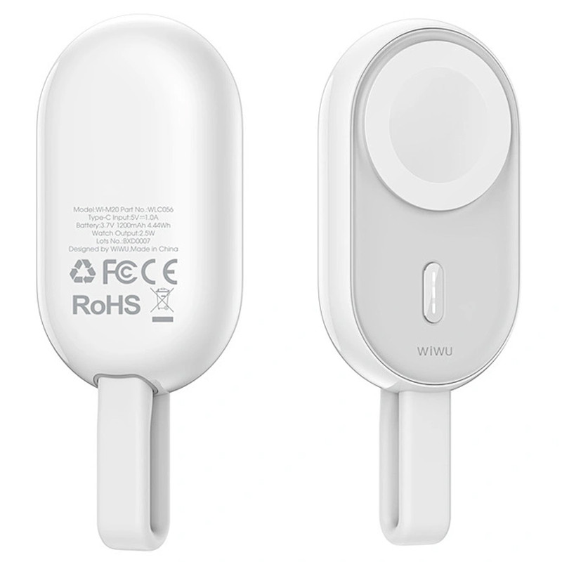 БЗП WIWU Wi-M20 2 in 1 with powerbank For Apple Watch Зображення №2 БЗП WIWU Wi-M20 2 in 1 with powerbank For Apple Watch дивитися фото №2