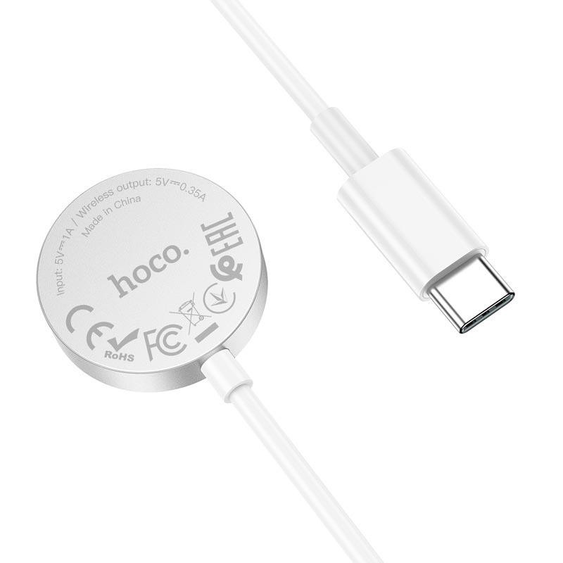 БЗП Hoco CW39C Wireless charger for iWatch (Type-C) Зображення №5 БЗП Hoco CW39C Wireless charger for iWatch (Type-C) дивитися фото №5