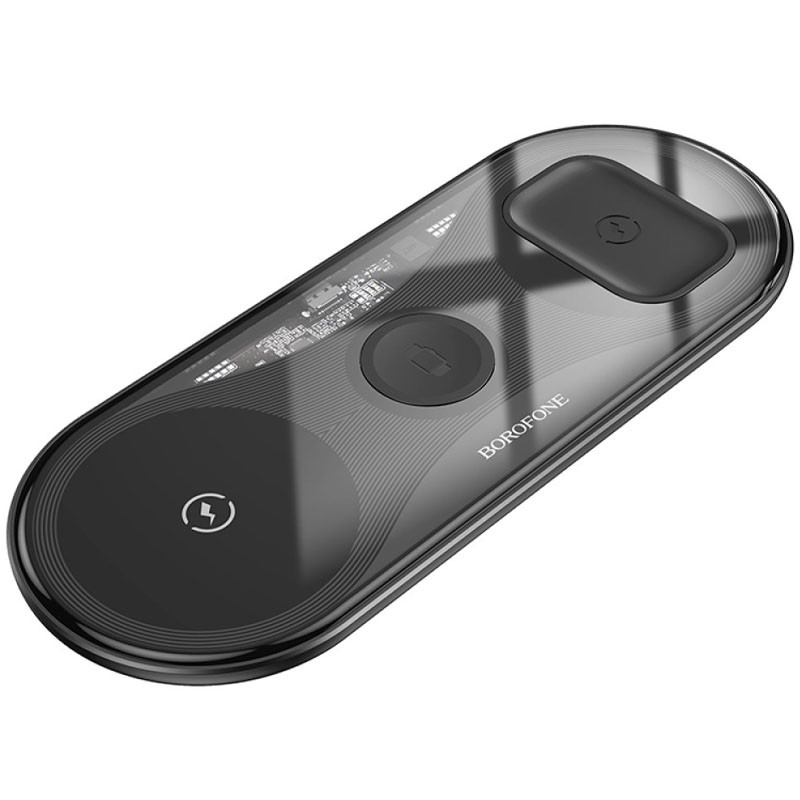 Уценка БЗУ Borofone BQ19 3in1, Мятая упаковка / Черный, купить оптом с доставкой