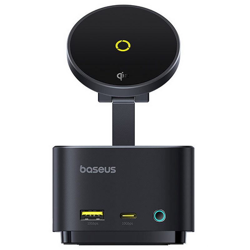 БЗП+HUB Baseus MagPro Series II 7-in-1 (USB-C to HDMI 4K 60Hz+2USB-А+2C+1SD/TF) (B000729001) на малюнкі №1