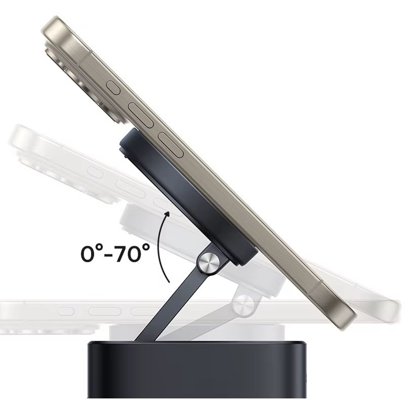 БЗП+HUB Baseus MagPro Series II 7-in-1 (USB-C to HDMI 4K 60Hz+2USB-А+2C+1SD/TF) (B000729001) на малюнкі №3