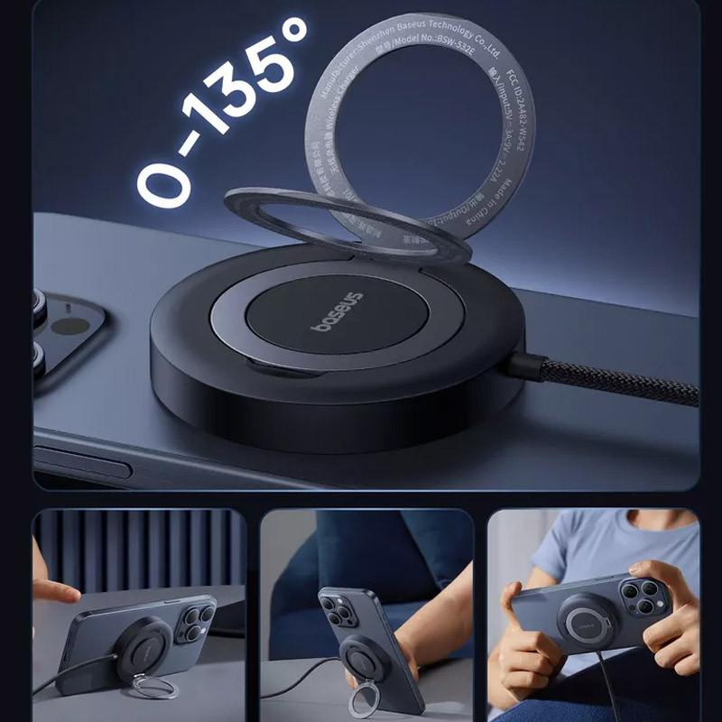 БЗП Baseus Simple Mini4 Qi2 15W (P10273300121-0) на малюнкі №5