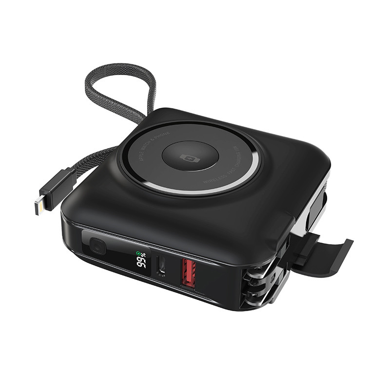 Портативний ЗП Power Bank WIWU Wi-P051 6 in 1 PD45W з БЗП 15000 mAh на малюнкі №2