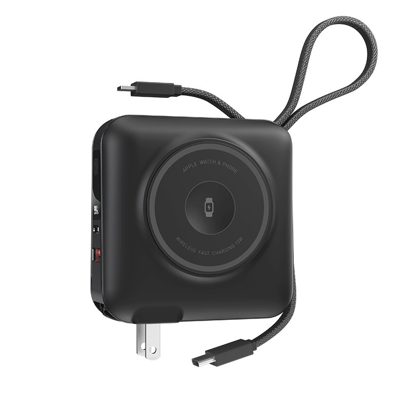 Портативний ЗП Power Bank WIWU Wi-P051 6 in 1 PD45W з БЗП 15000 mAh на малюнкі №3