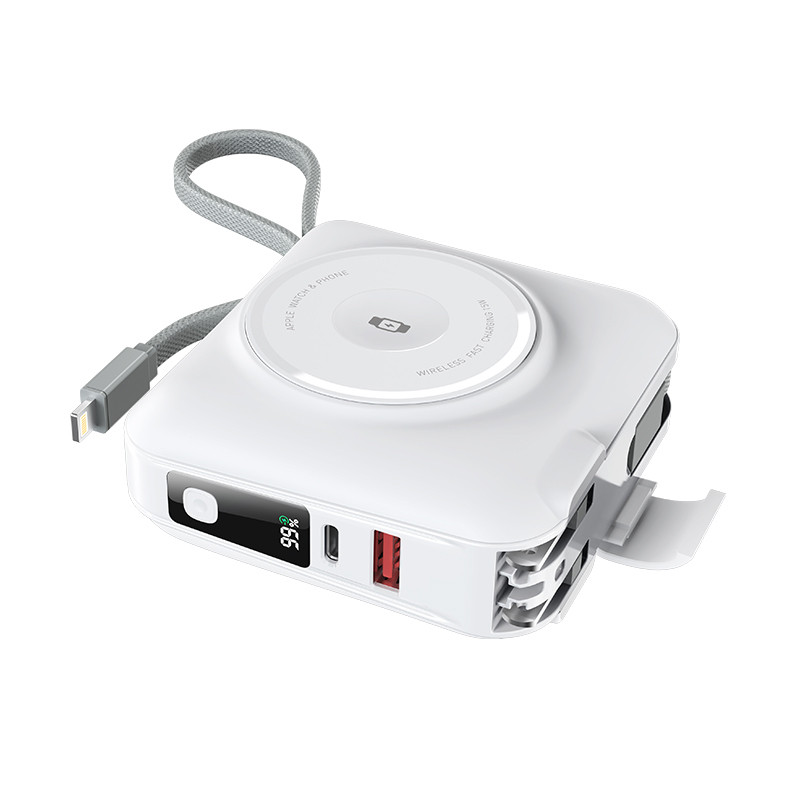 Портативний ЗП Power Bank WIWU Wi-P051 6 in 1 PD45W з БЗП 15000 mAh на малюнкі №2