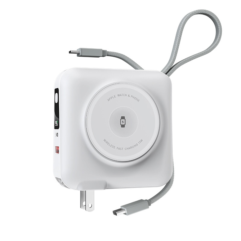 Портативний ЗП Power Bank WIWU Wi-P051 6 in 1 PD45W з БЗП 15000 mAh на малюнкі №3