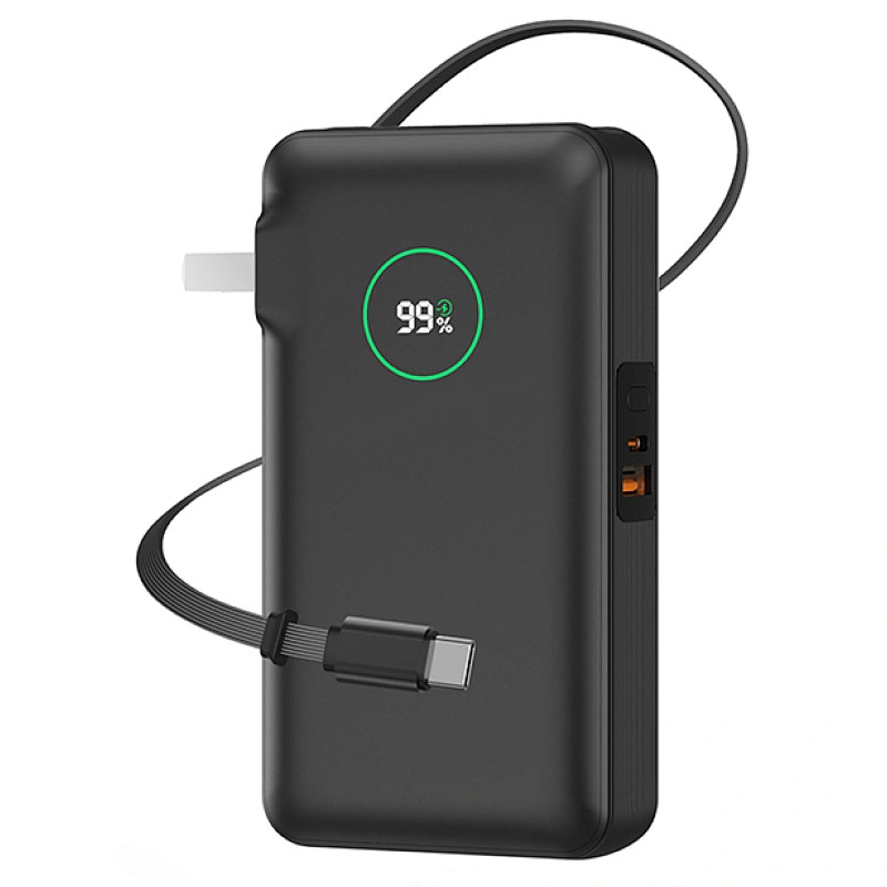 Портативний ЗП Power Bank WIWU Wi-P049 PD20W with cable 10000 mAh на малюнкі №1
