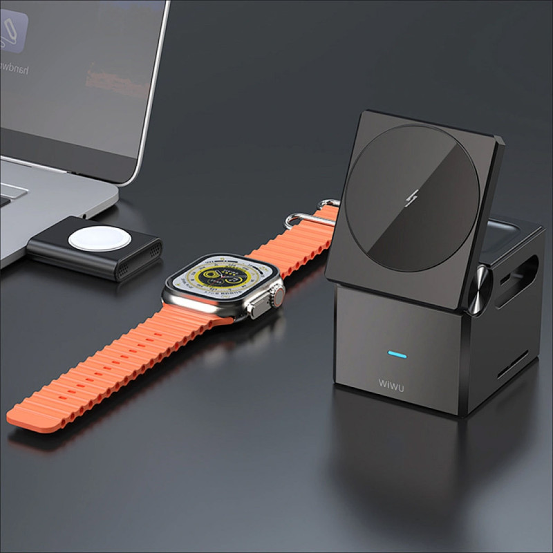 БЗП WIWU Wi-W030 Planeta Trio 3 in 1 Cableless charger на малюнкі №3