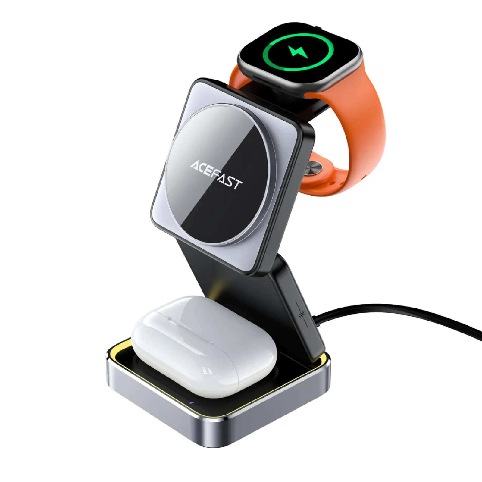 БЗУ Acefast E20 desktop 3-in-1, купить оптом с доставкой