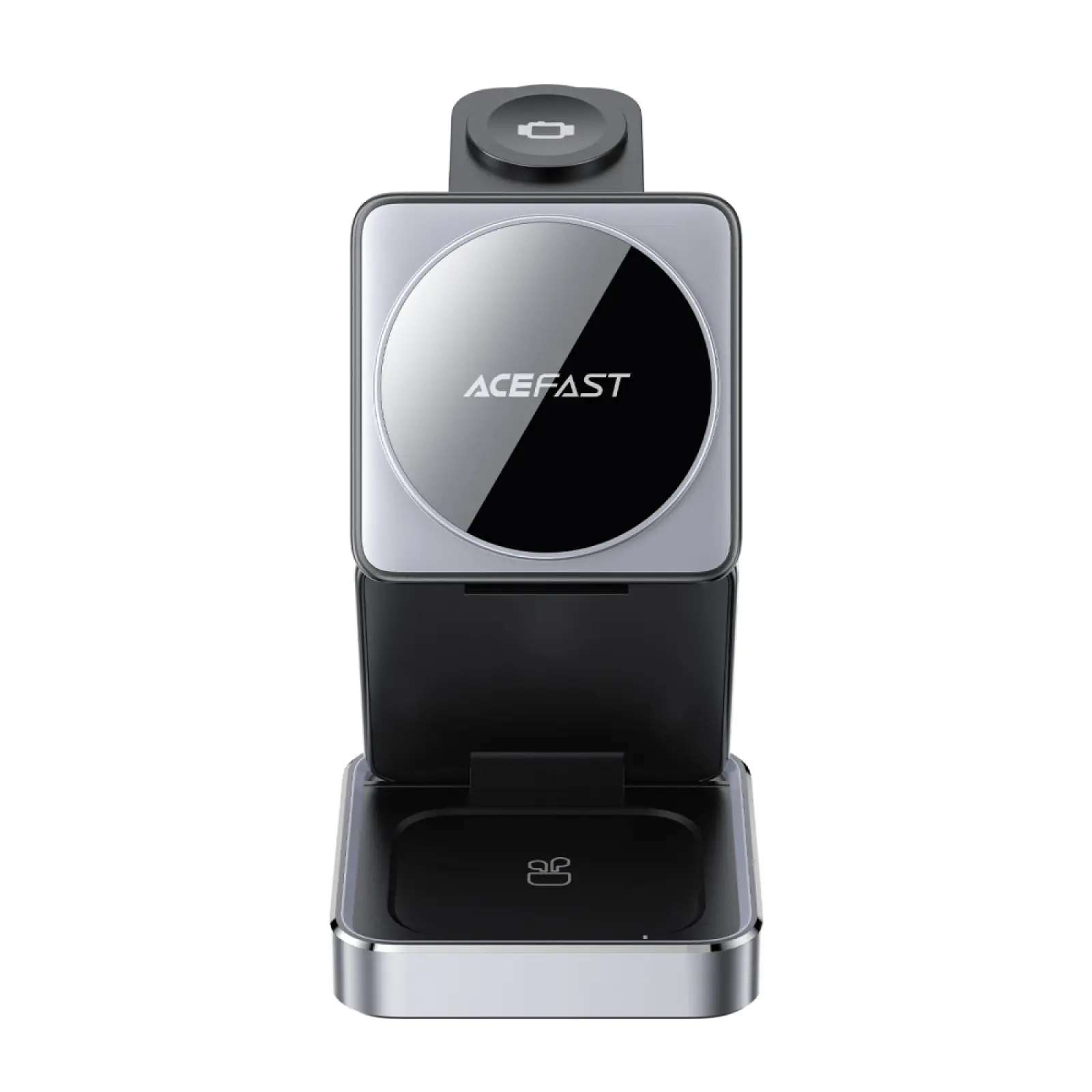 БЗУ Acefast E20 desktop 3-in-1, Black 3, купить оптом с доставкой