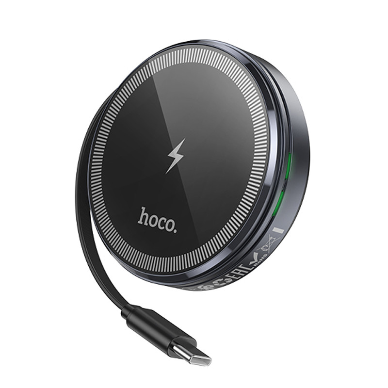 БЗП Hoco CQ18 Flash 2in1 Magnetic + iWatch (with retractable cable Type-C) на малюнкі №1
