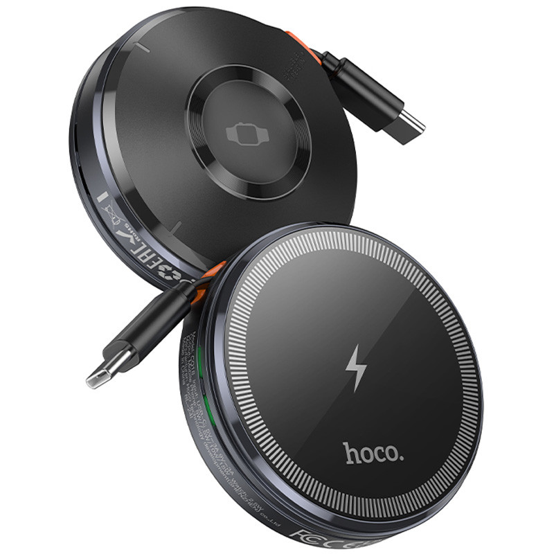 БЗП Hoco CQ18 Flash 2in1 Magnetic + iWatch (with retractable cable Type-C) на малюнкі №3