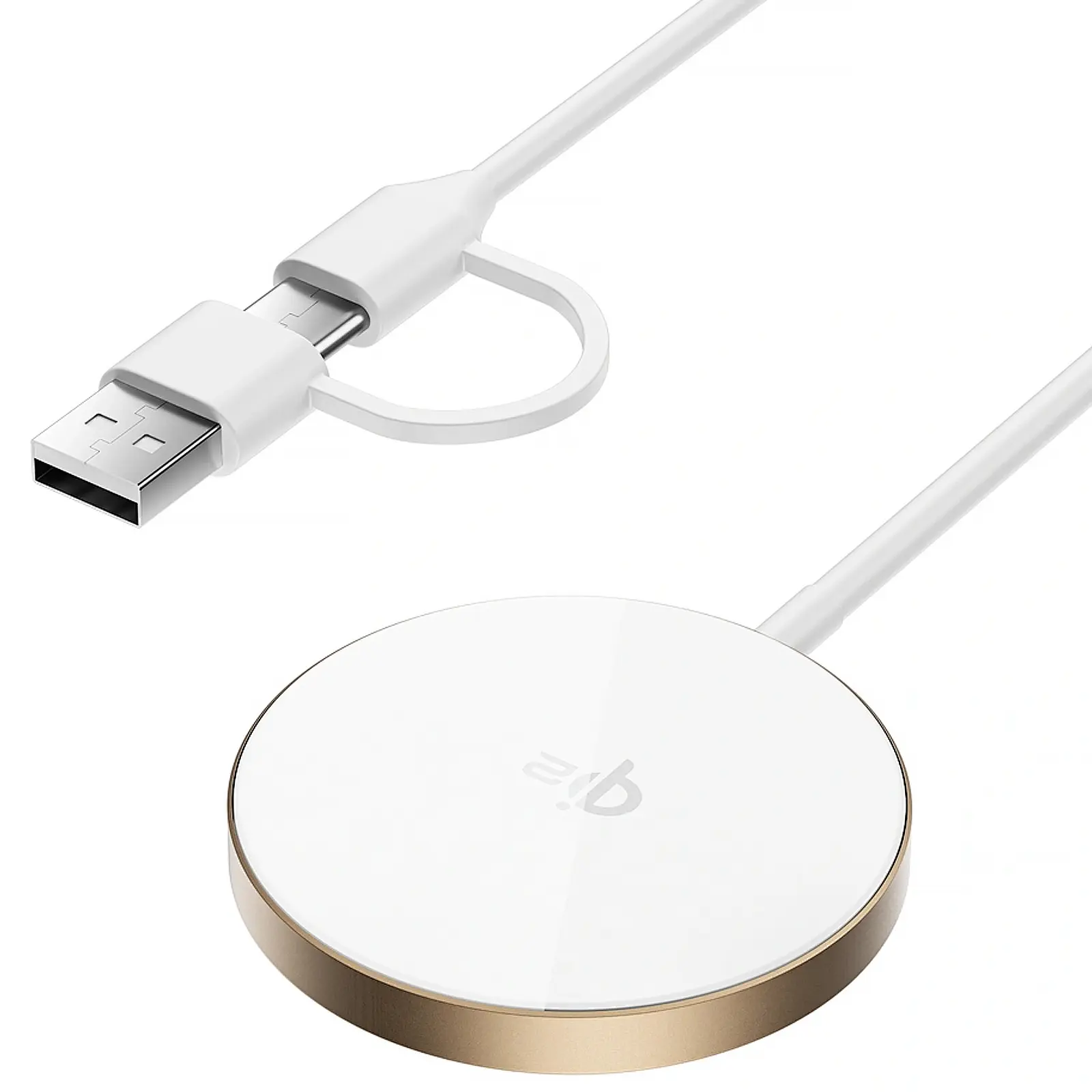 БЗУ WIWU Wi-W029 MagCircle Qi2 15W, Gold 2, купить оптом с доставкой