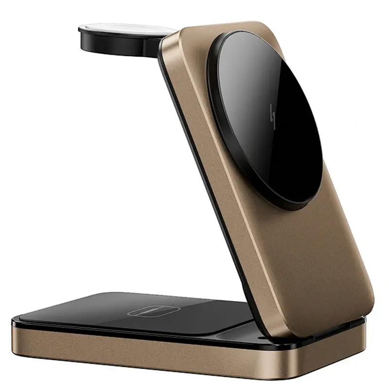 БЗУ WIWU Wi-W038 Triple 3 in 1 wireless charger, купить оптом с доставкой