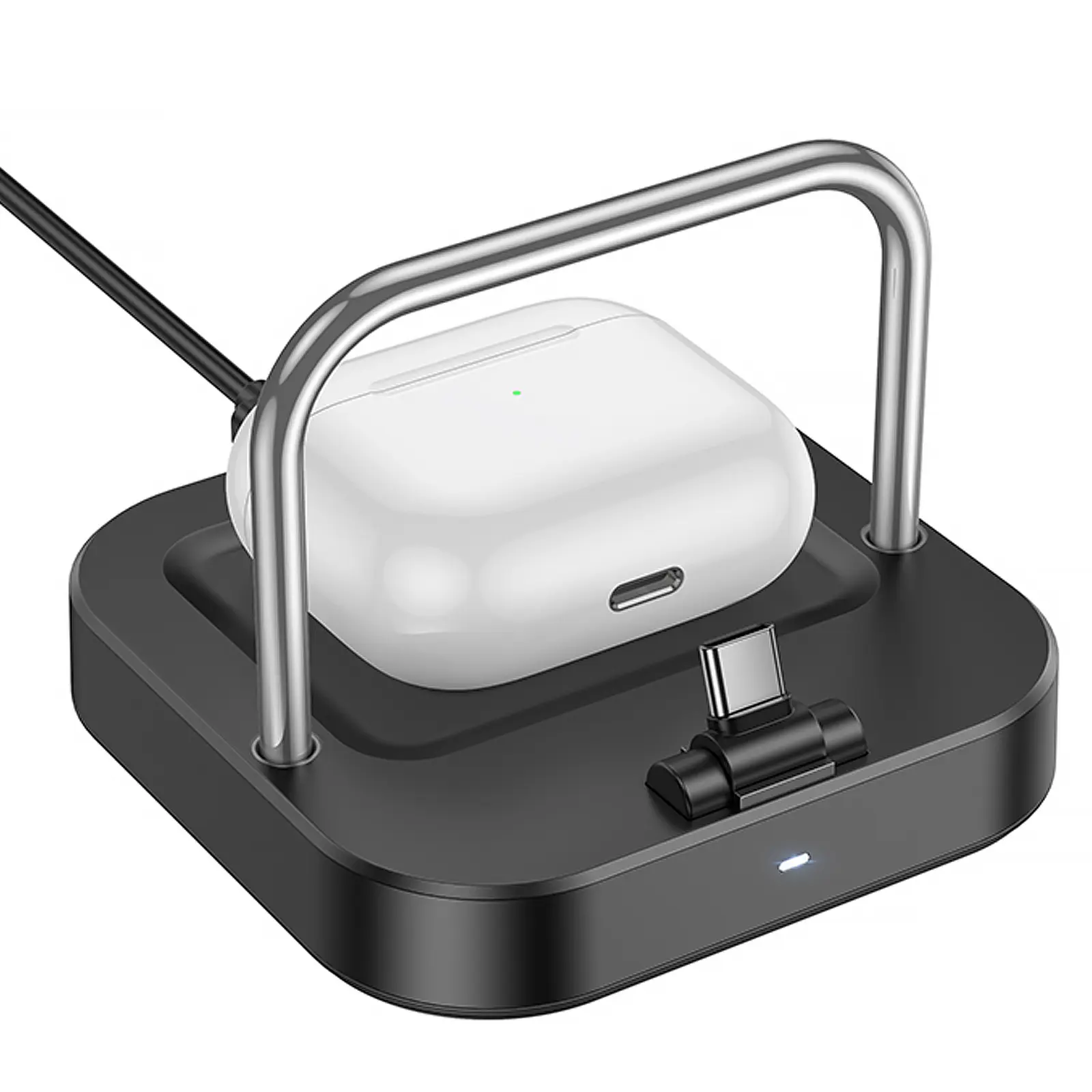 БЗП Hoco CQ16B Astute 2in1 15W, Black 2, купити оптом з доставкою