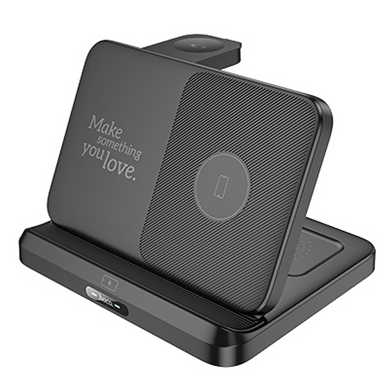 БЗП Hoco CQ7 Fold Charge 3-in-1 на малюнкі №1