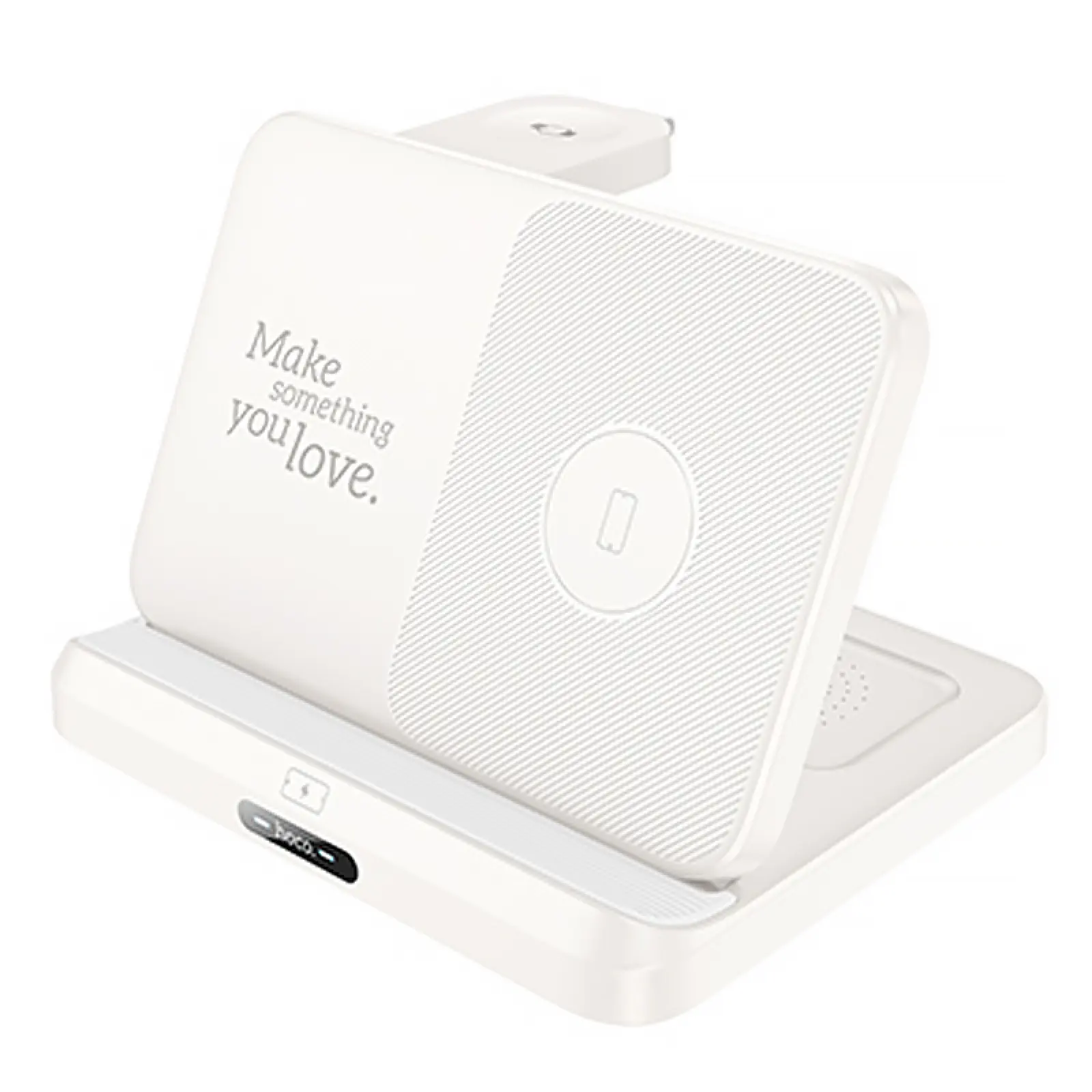 БЗУ Hoco CQ7 Fold Charge 3-in-1, White, купить оптом с доставкой