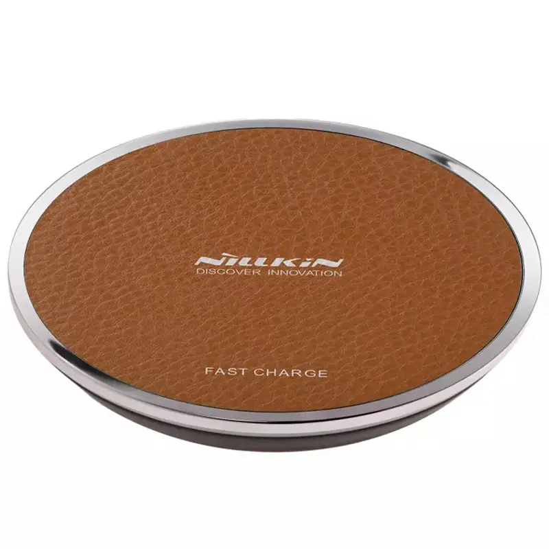 БЗУ Nillkin Magic Disk 3 Fast Wireles Charger 10W (MC014), Brown 2, купить оптом с доставкой