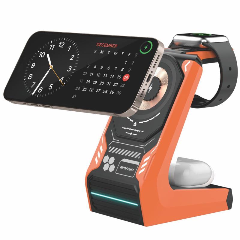 БЗУ Amaya AWC-01 3-in-1 15W на картинке №1