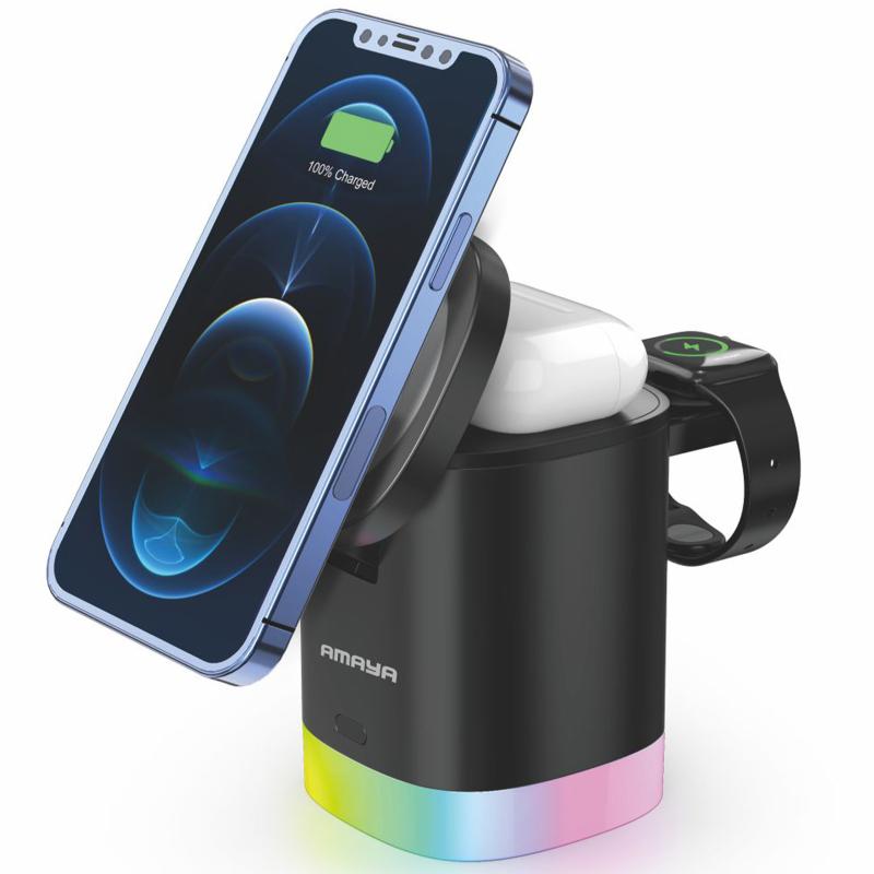 БЗУ Amaya AWC-02 3-in-1 15W на картинке №1