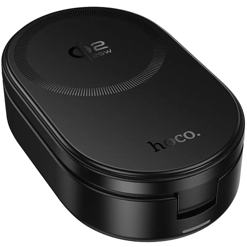 БЗУ Hoco CQ23 Pole Qi2.2 3-in-1, Black 5, купить оптом с доставкой