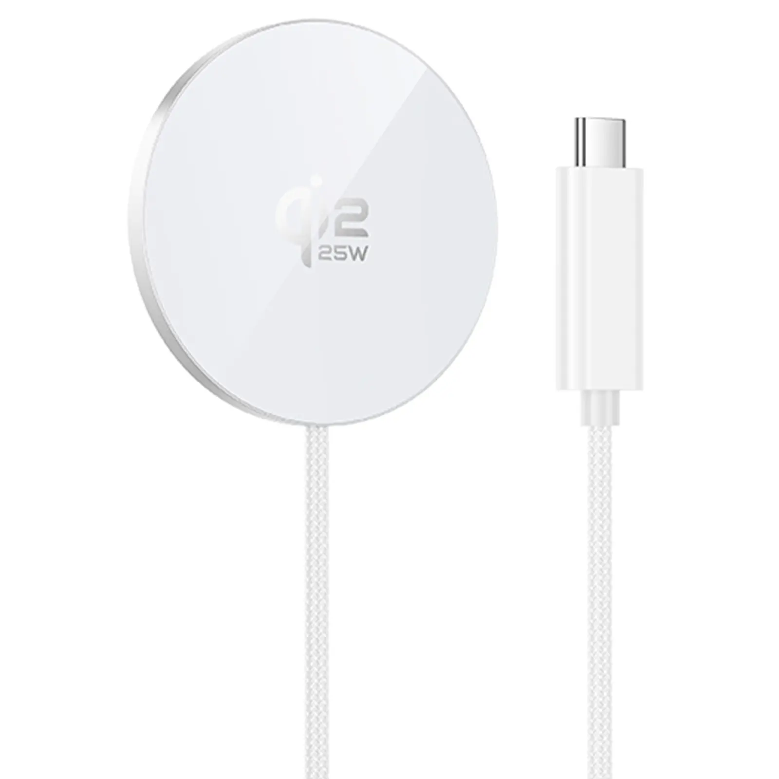 БЗП Hoco CW63 Pro Fast Qi2 magnetic 25W, White, купити оптом з доставкою