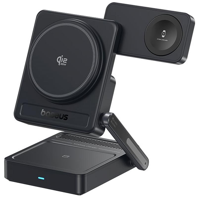 БЗУ Baseus PicoGo AF21 Portable 3in1 35W Qi2.2 + СЗУ 45W (E02054) на картинке №1