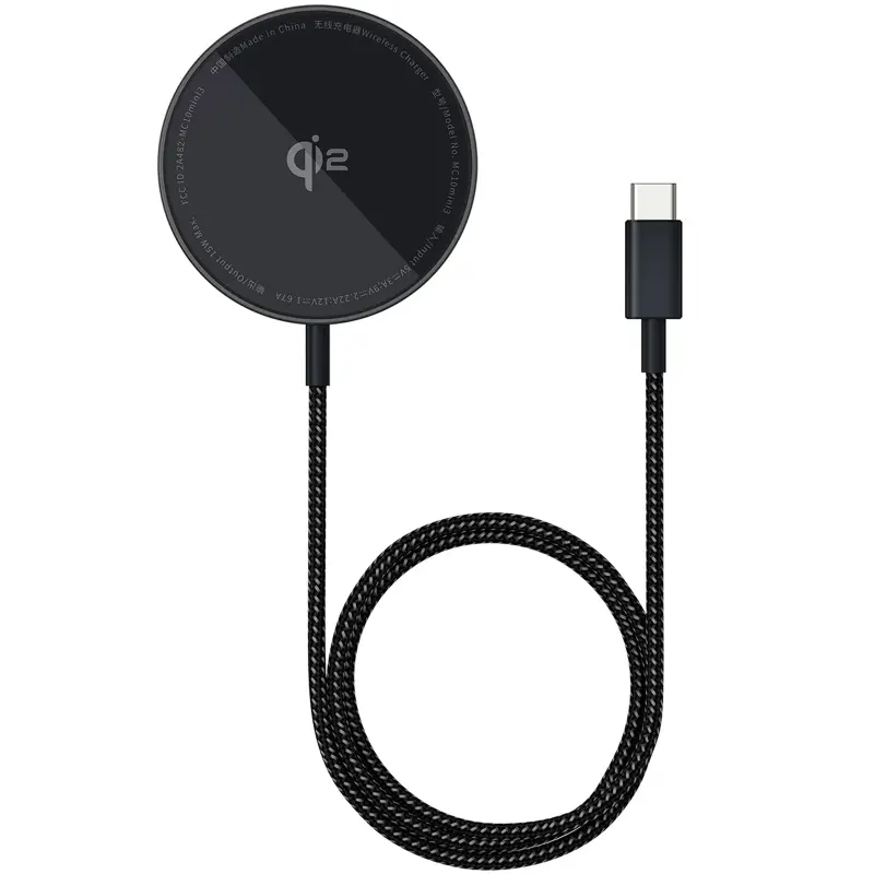 БЗУ Baseus Simple Mini4 Air Magnetic Qi2 15W (P102782), Cluster Black, купить оптом с доставкой