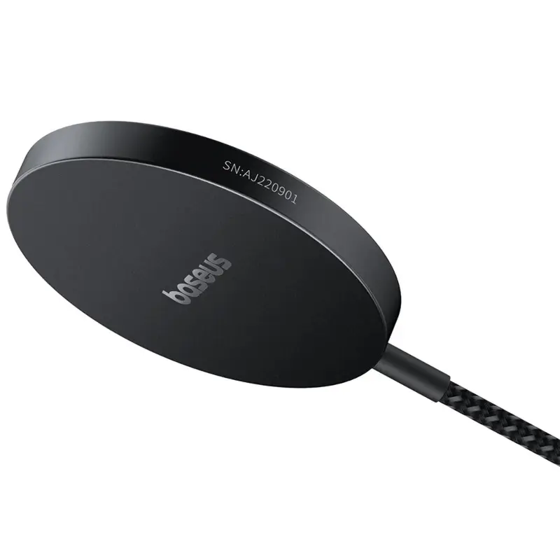 БЗУ Baseus Simple Mini4 Air Magnetic Qi2 15W (P102782), Cluster Black 2, купить оптом с доставкой