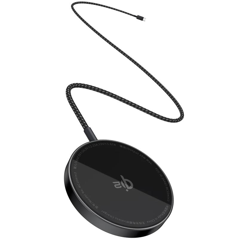 БЗУ Baseus Simple Mini4 Air Magnetic Qi2 15W (P102782) на картинке №4