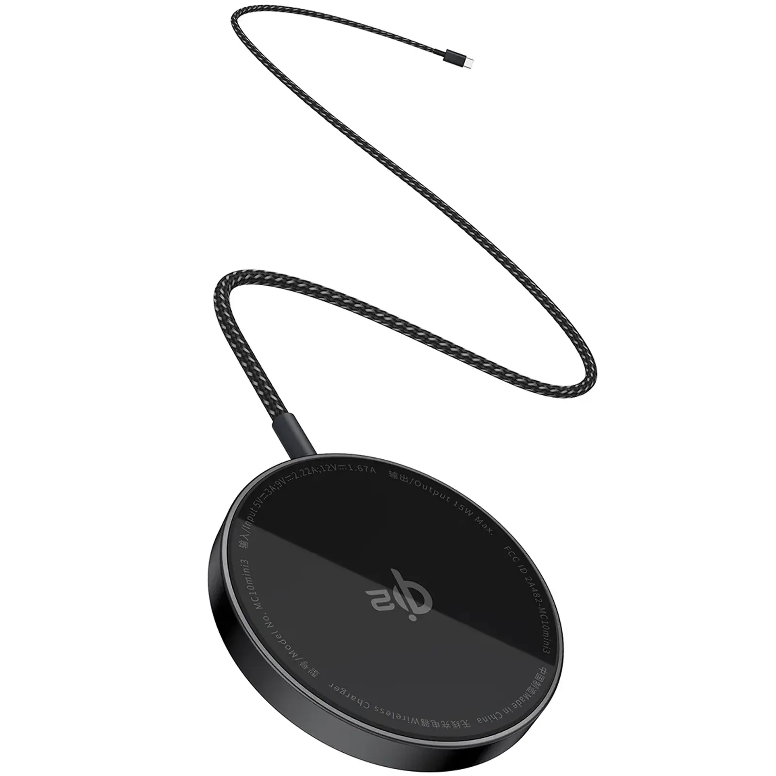 БЗУ Baseus Simple Mini4 Air Magnetic Qi2 15W (P102782), Cluster Black 3, купить оптом с доставкой