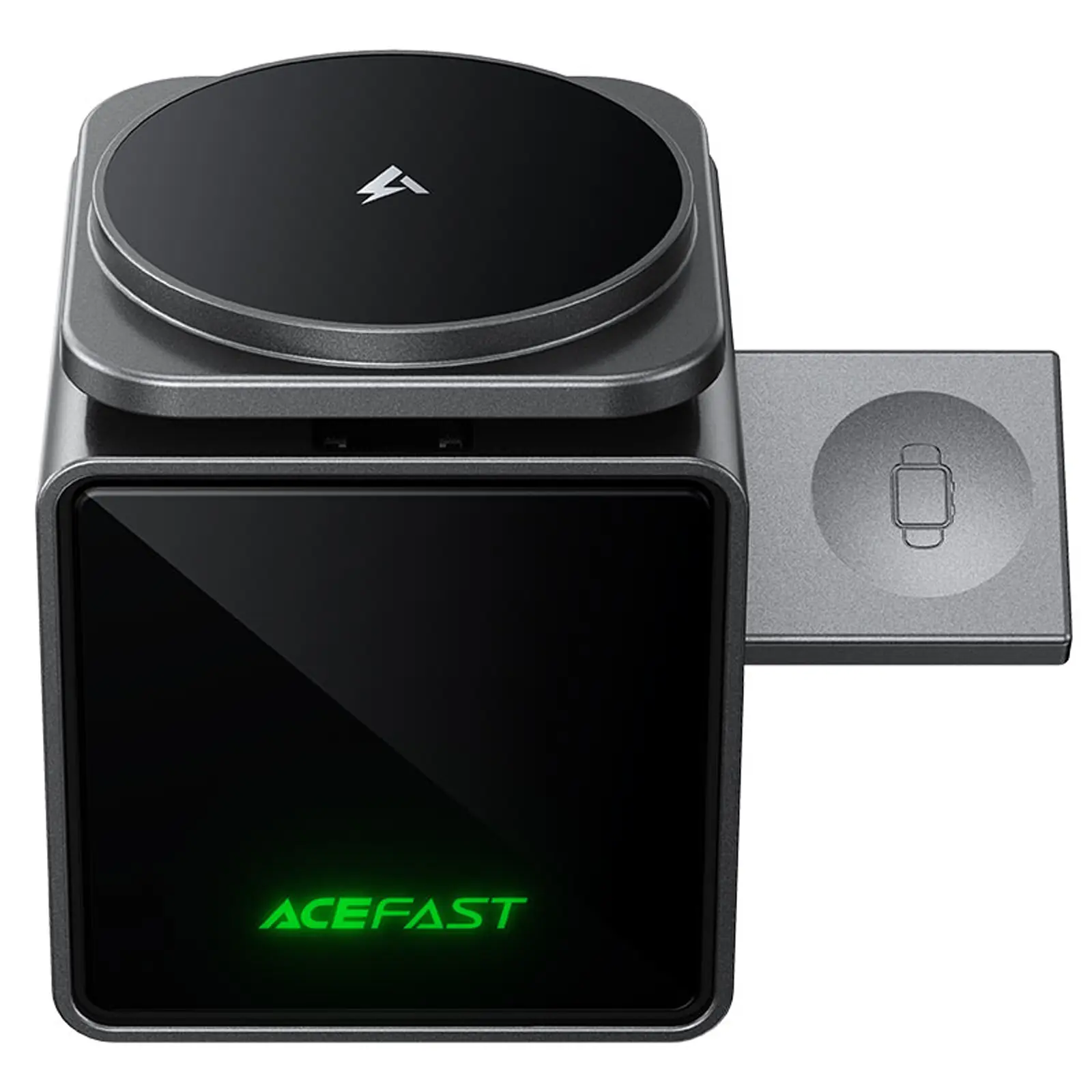 БЗУ Acefast E34 desktop 3in1 15W, Gray, купить оптом с доставкой