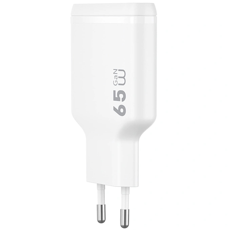 СЗУ WIWU G035 Essen PD65W GaN (2USB-C), White 3, купить оптом с доставкой