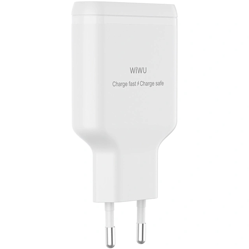 СЗУ WIWU G035 Essen PD65W GaN (2USB-C), White 4, купить оптом с доставкой