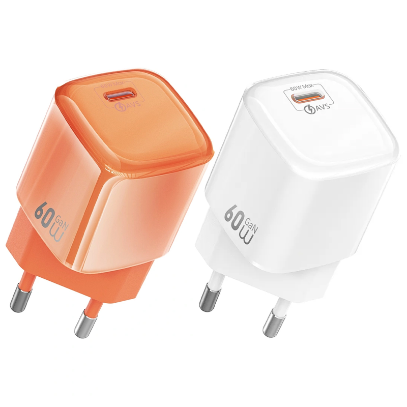СЗУ WIWU G037 Jelly PD60W GaN (1USB-C), купить оптом с доставкой