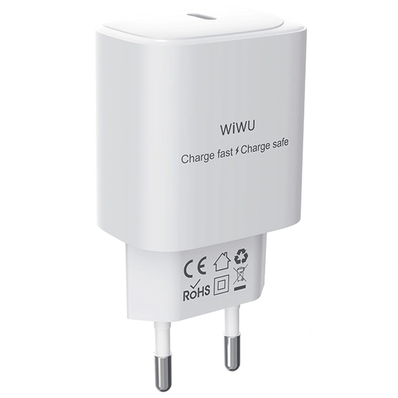 СЗУ WIWU G008 Essen PD30W GaN (1USB-C), White 3, купить оптом с доставкой