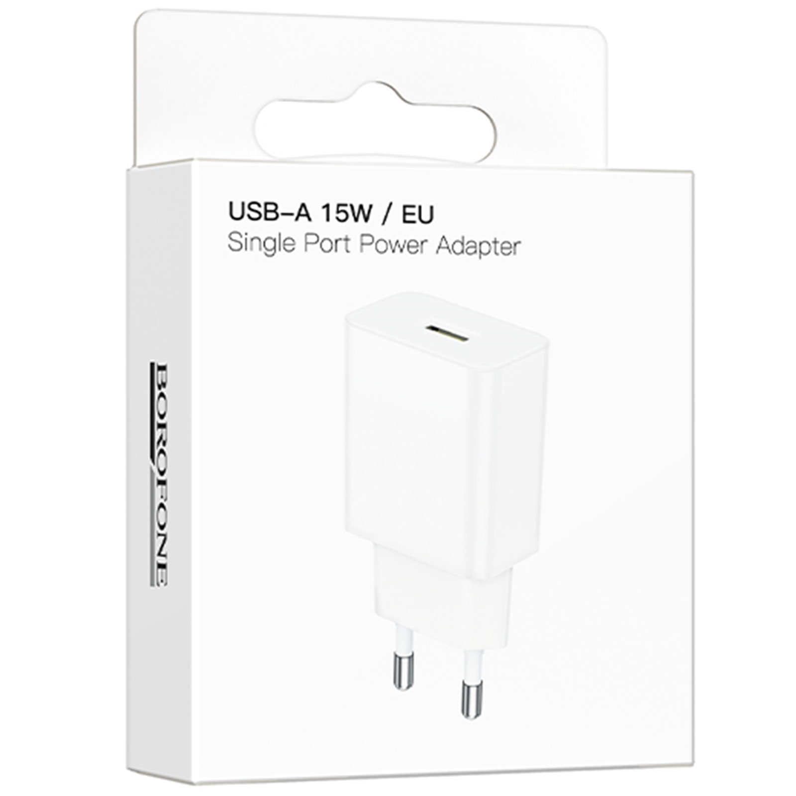 МЗП Borofone BA111A Star QC3.0 (1USB-A), White 1, купити оптом з доставкою