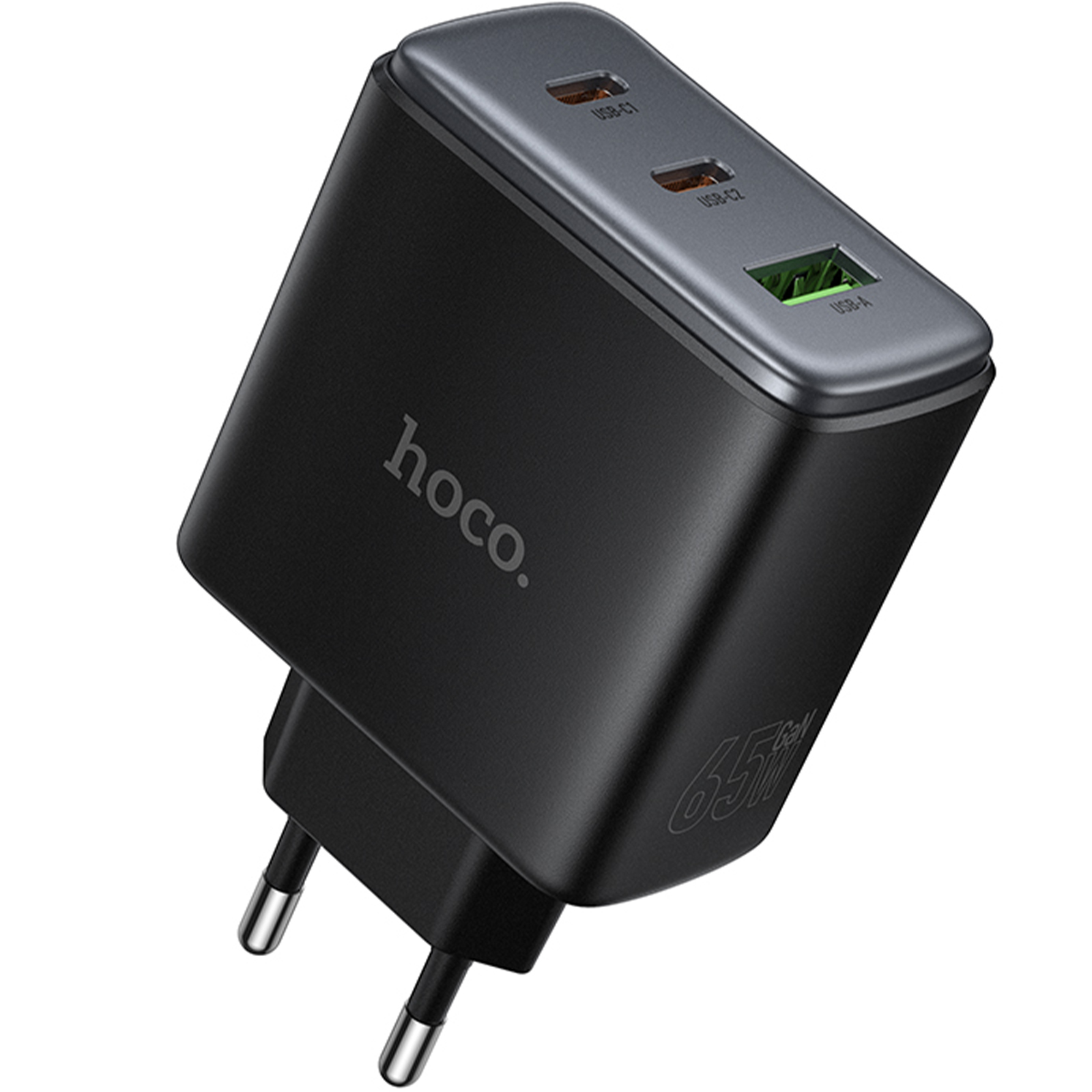 МЗП Hoco C160A Upgrade PD65W+QC3.0 (1USB-A/2C), купити оптом з доставкою