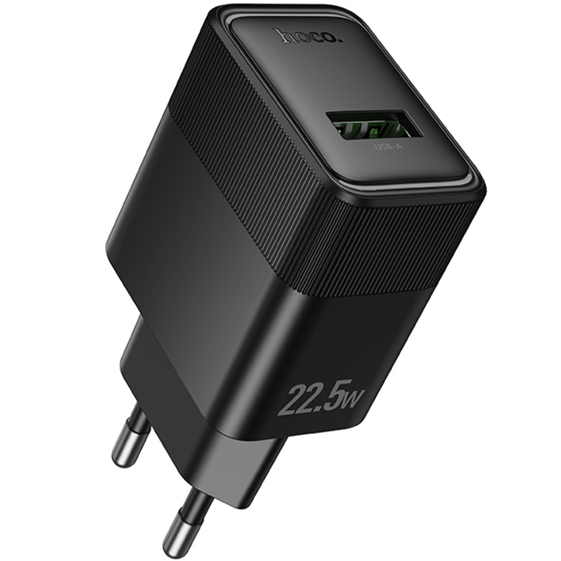 СЗУ Hoco CS111A Lounge PD22.5W (1USB-C), Black, купить оптом с доставкой