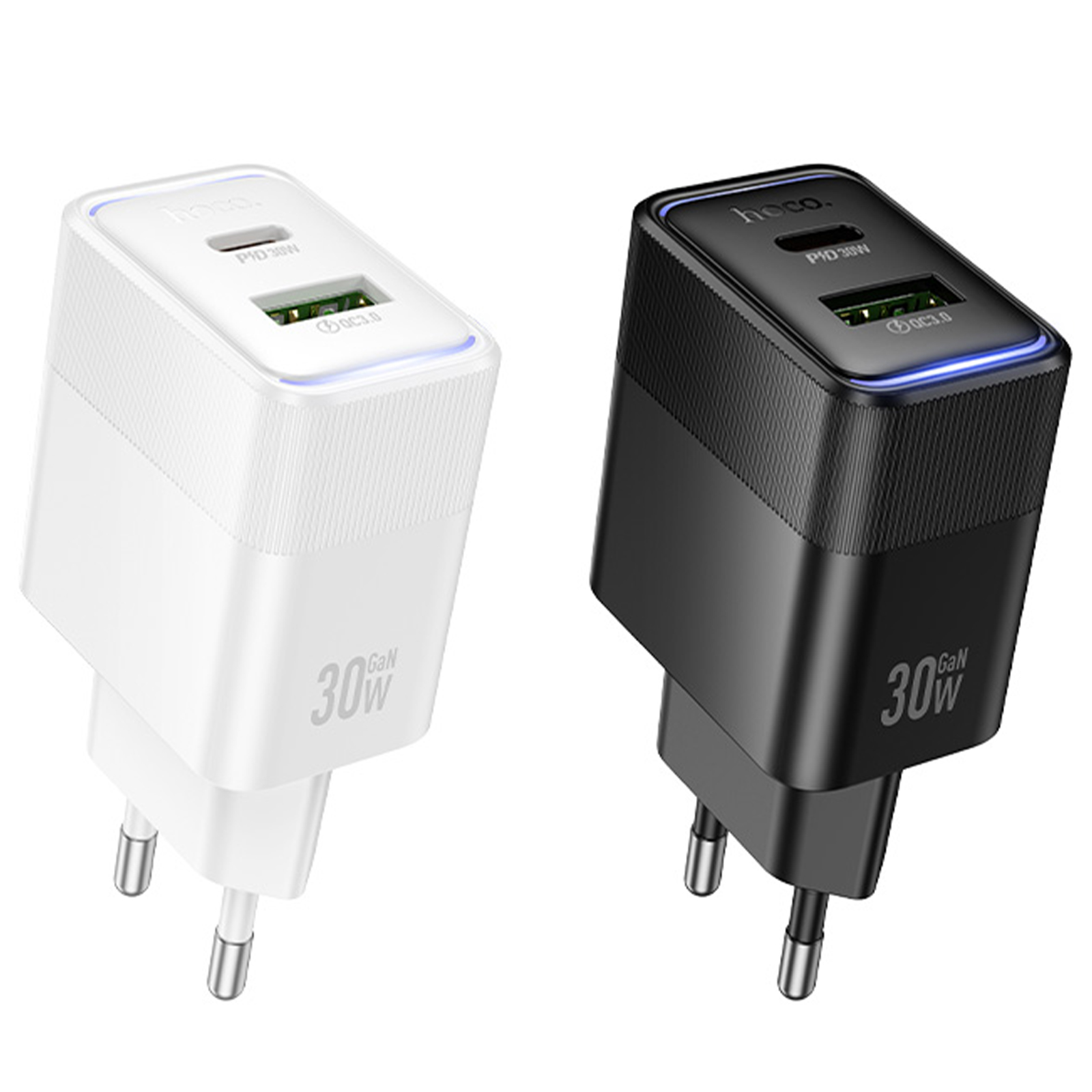 СЗУ Hoco CS112A Lounge PD30W+QC3.0 (1USB-A/1C), купить оптом с доставкой