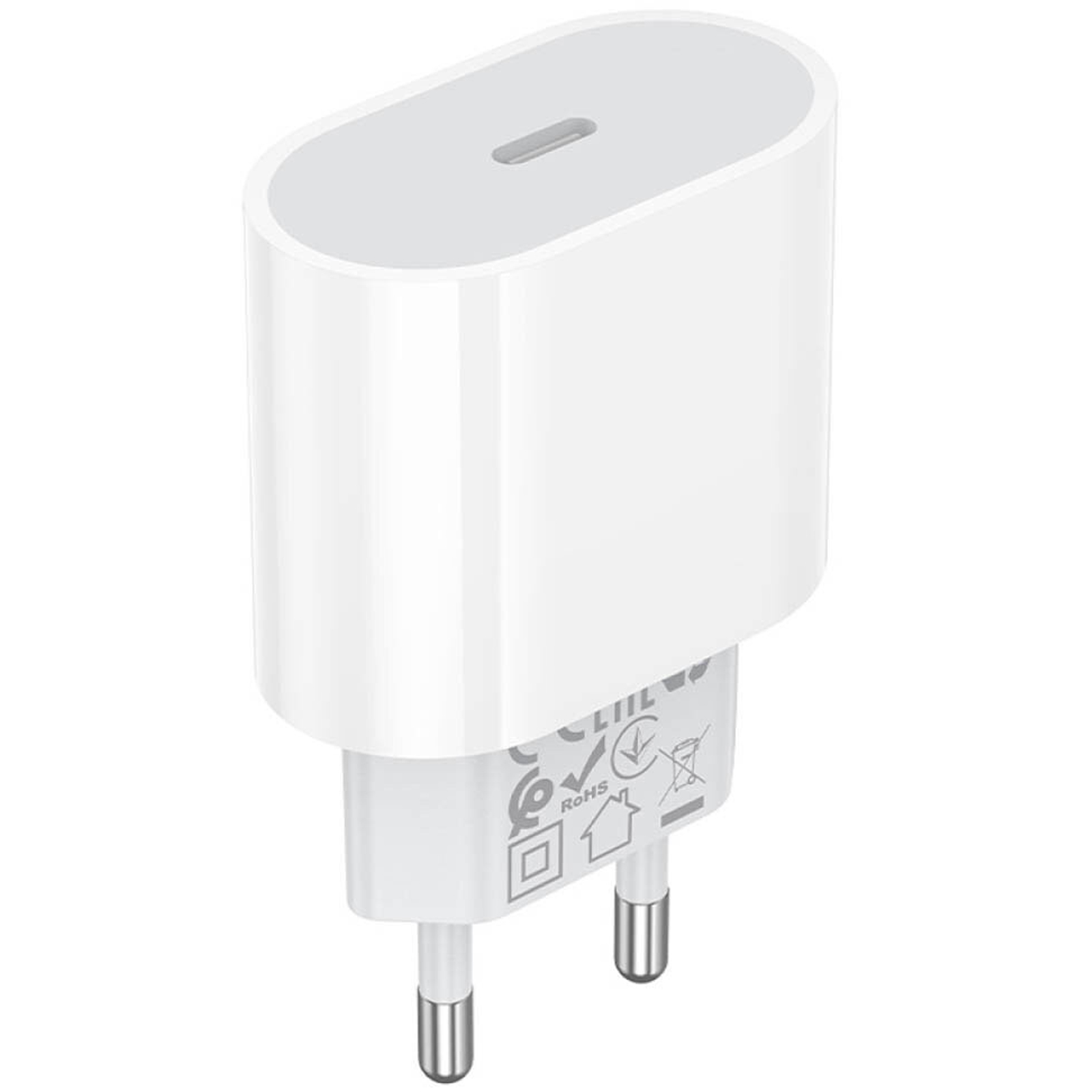 МЗП Borofone BA100A Original PD20W (1USB-C), White, купити оптом з доставкою