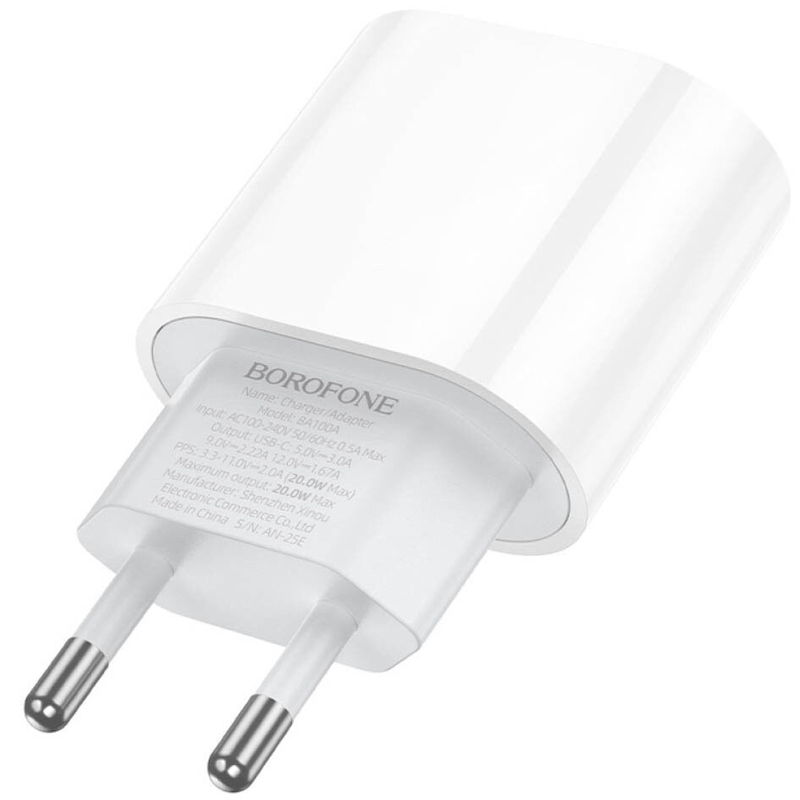 СЗУ Borofone BA100A Original PD20W (1USB-C) на картинке №5