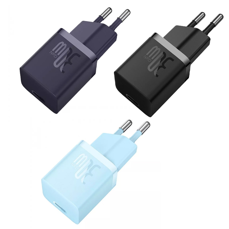 Уцінка МЗП Baseus GaN5 Fast Charger (mini) PD30W (1USB-C) (CCGN070), купити оптом з доставкою