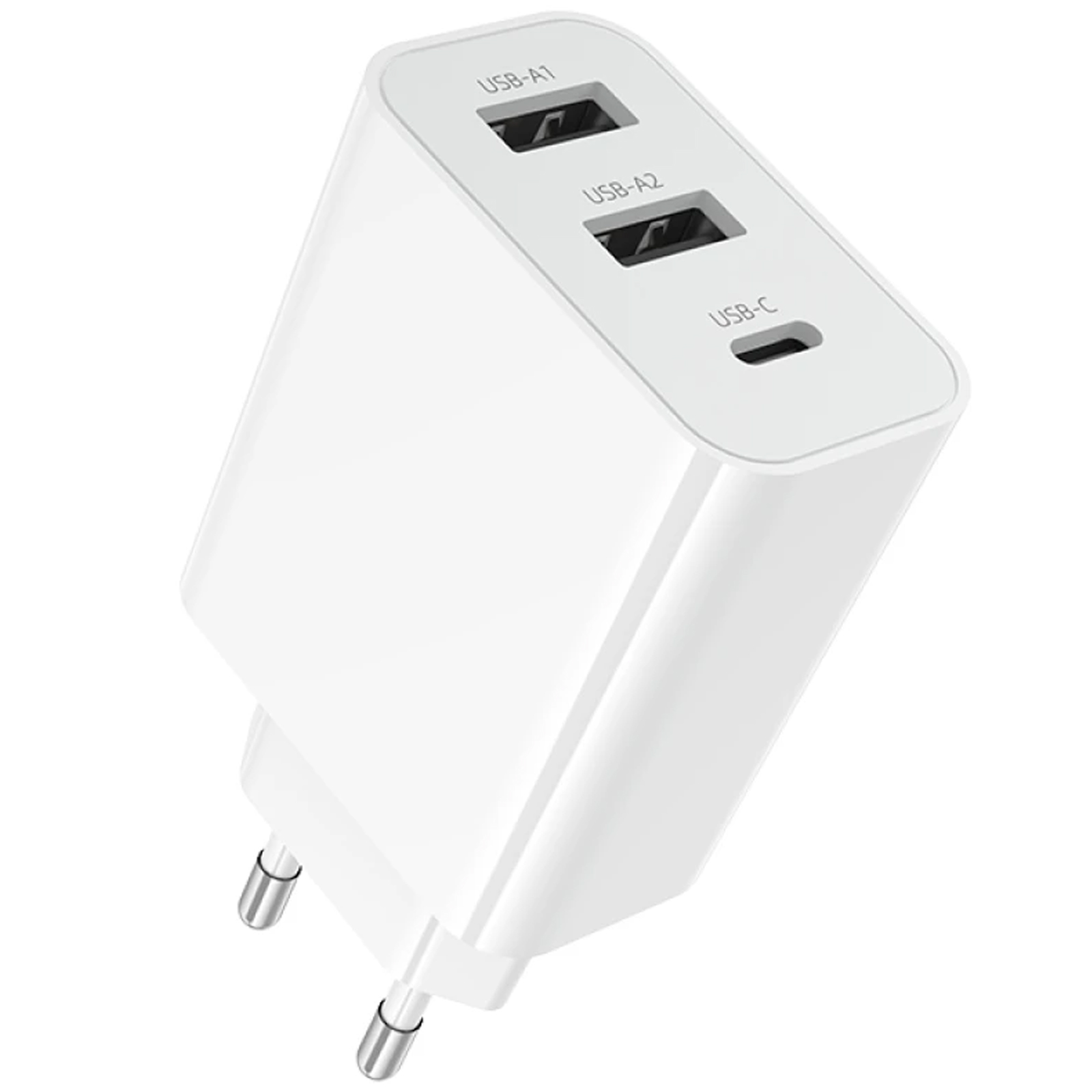 СЗУ Borofone BA105A Stellar 15W (2USB-A/1C), White 1, купить оптом с доставкой