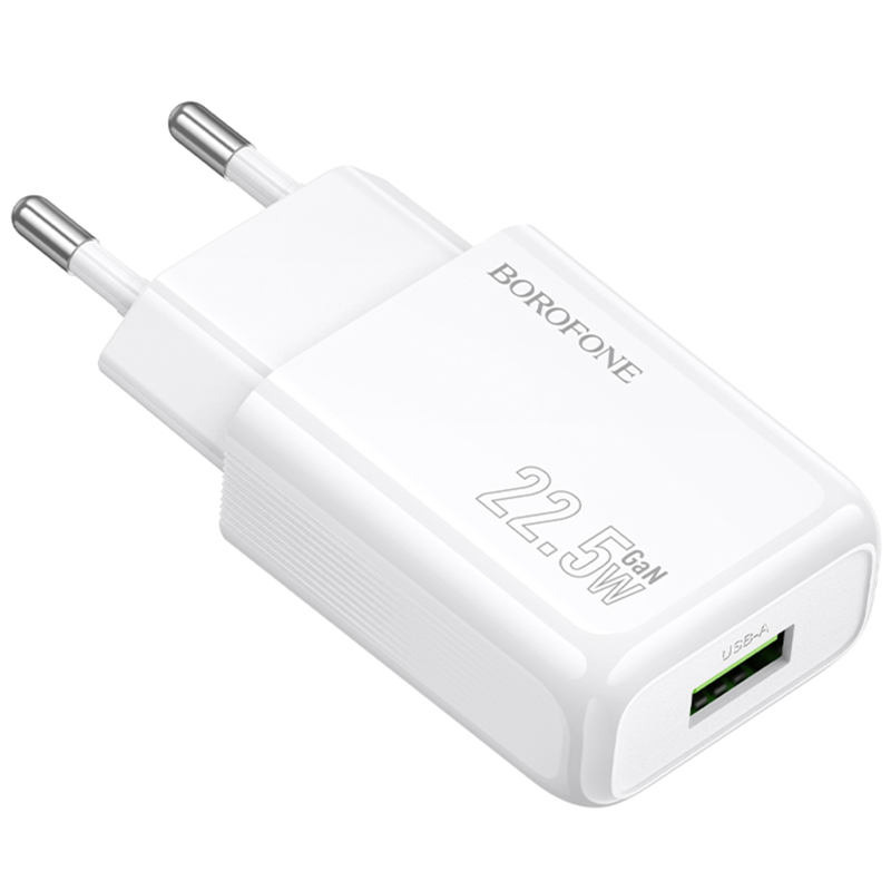 МЗП Borofone BAS91A Cloud QC3.0 22.5W (1USB-A) на малюнкі №6