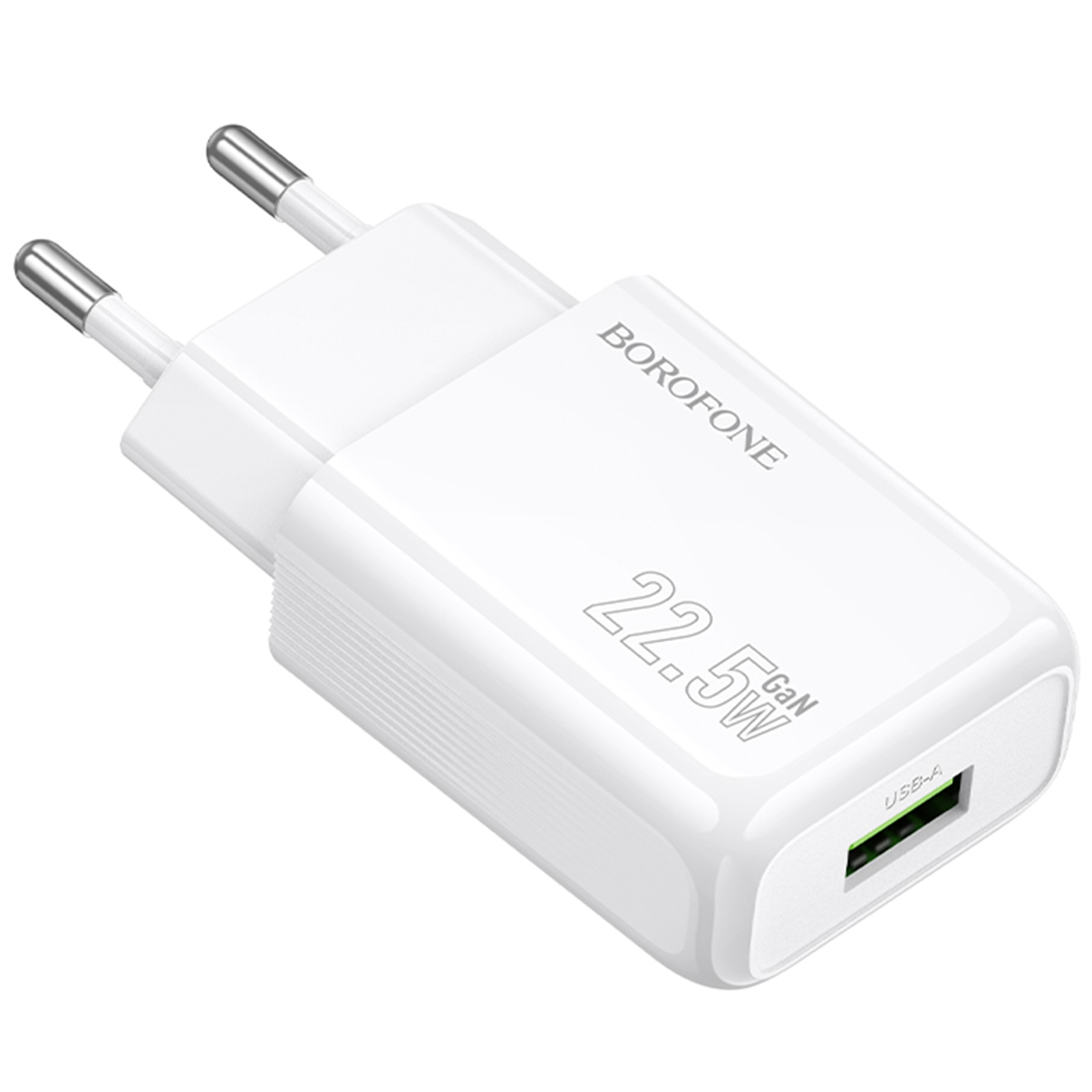 СЗУ Borofone BAS91A Cloud QC3.0 22.5W (1USB-A), White 5, купить оптом с доставкой
