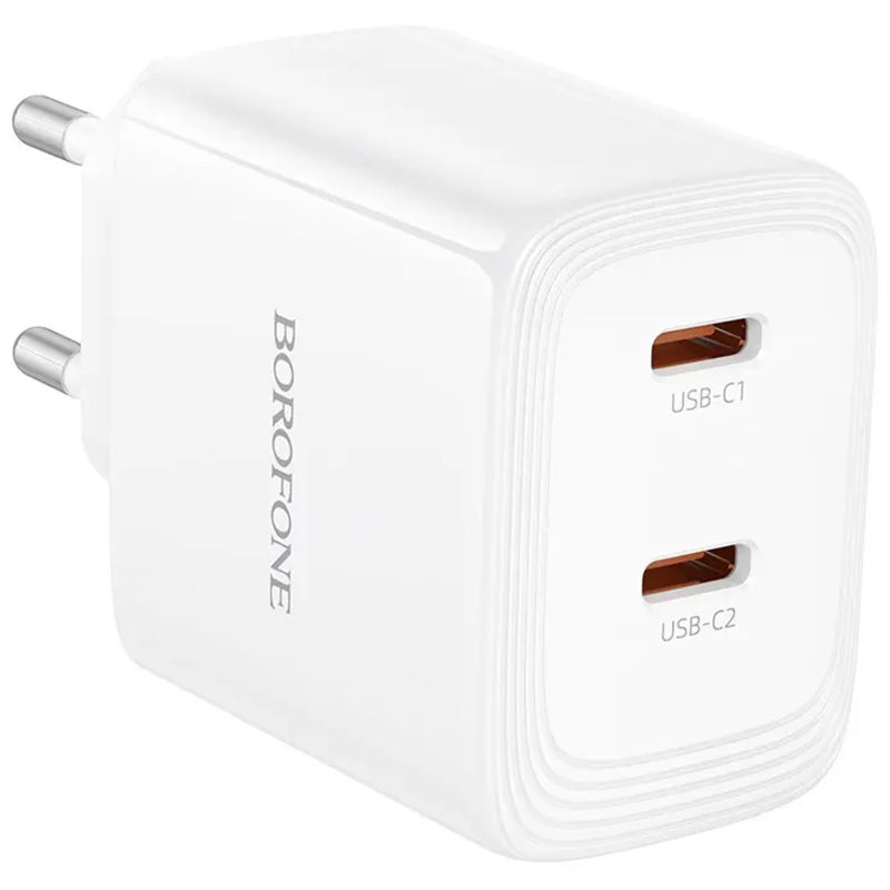 СЗУ Borofone BN31 Cargador PD45W (2USB-C), купить оптом с доставкой