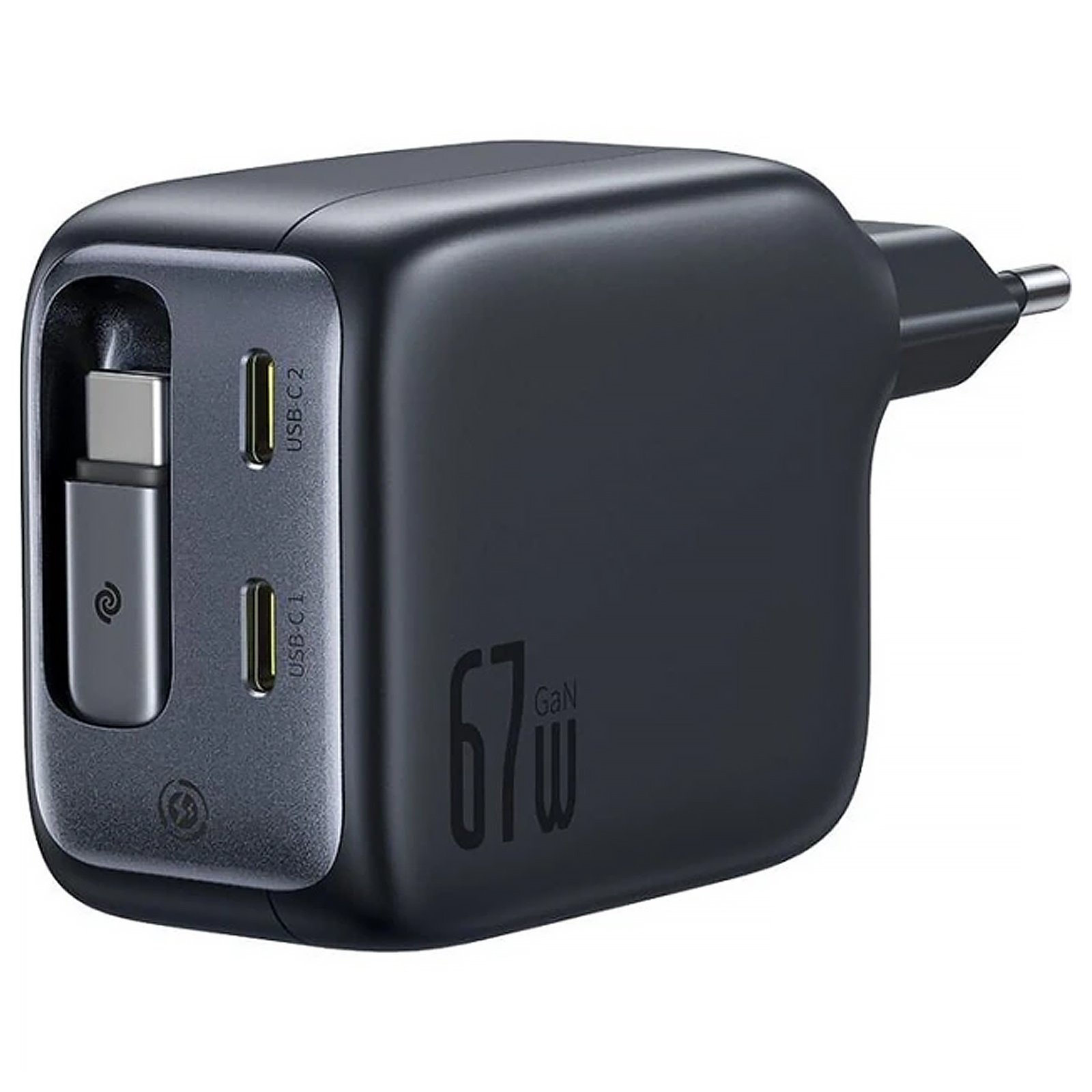 МЗП Baseus EnerCore CJ11 PD67W with retractable cable (3USB-C) (E0121E), купити оптом з доставкою