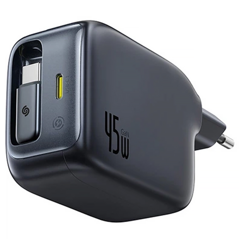 МЗП Baseus EnerCore CJ11 PD45W with retractable cable (2USB-C) (E0120G), купити оптом з доставкою